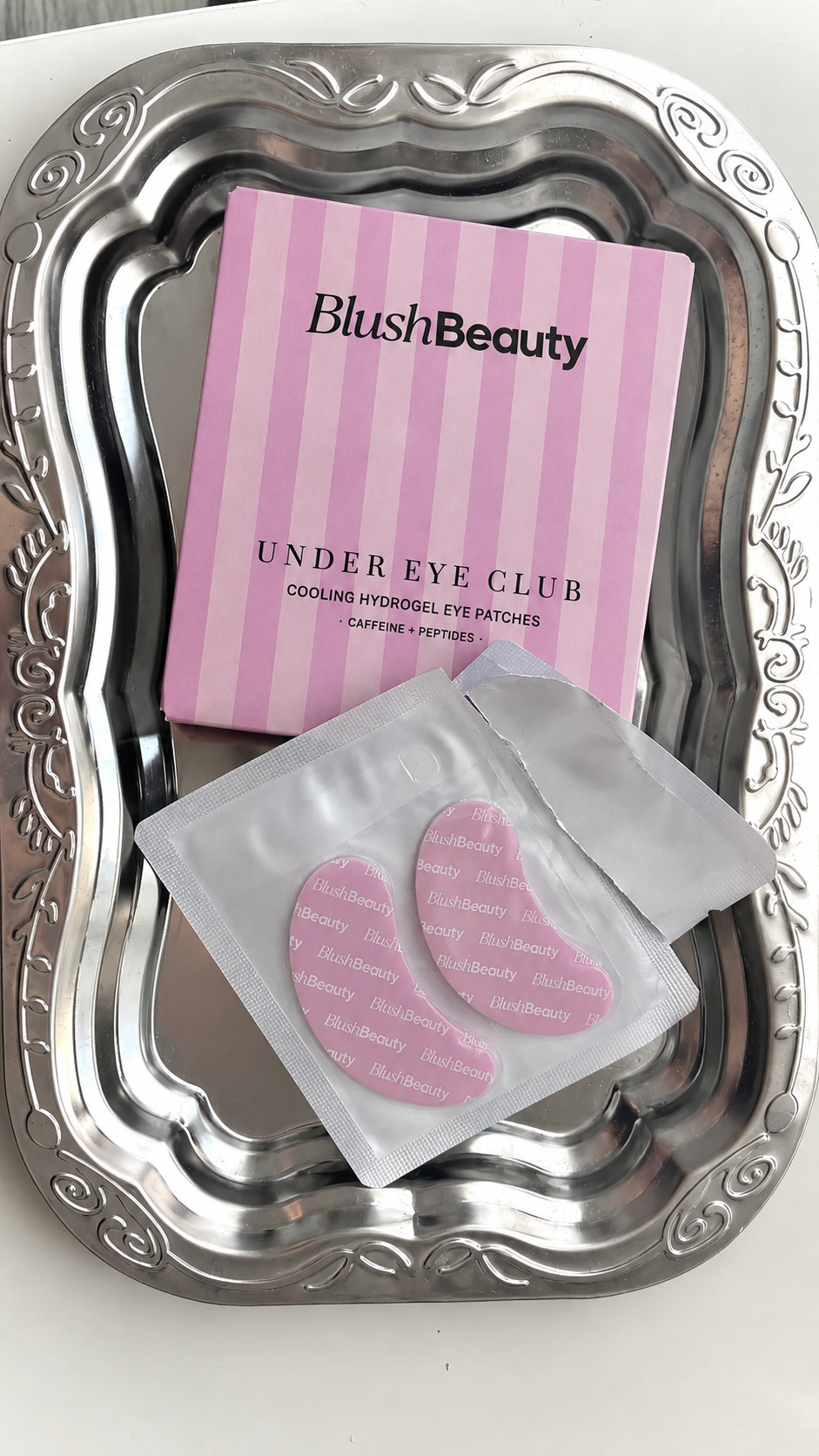 Pink Hydrogel Eye Patch